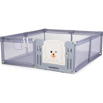 KOSI Кошара за игра Amico 180/200cm, врата, сив (KOIAM0251GY)