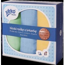 Kikko Detské tetra osušky z biobavlny XKKO Organic 90x100cm Staré časy Pastels pre chlapcov (3ks)