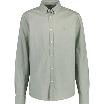 Gant košile Shield Oxford Bd Shirt zelená – Zboží Dáma