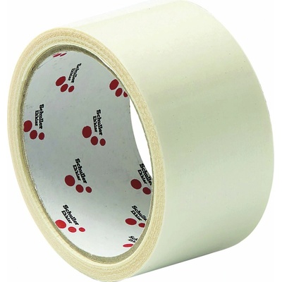 Schuller Lepiaca páska, TWIN TAPE COTTON, obojstranná, Eh, klar, mliečna, 50 mm x 25 m