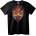 NOONEBRAND Тениска Самурайски череп ДНК - S, Black