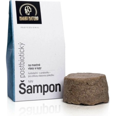 Haaro Naturo postbiotický tuhý šampon na lupy a mastné vlasy