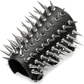 Black & metal Гривна Шипове 9 - bwz-720