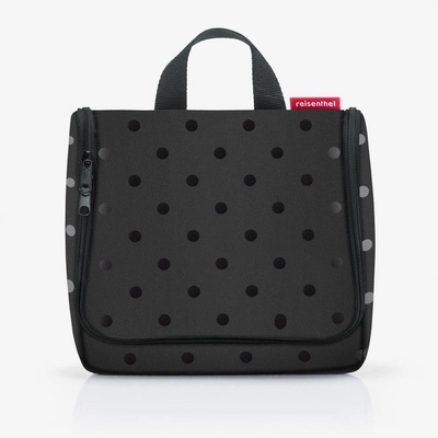 Reisenthel Toiletbag Glossy toaletní taštička dots black
