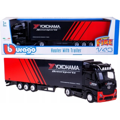 Bburago Mercedes Benz Actros Gigaspace Yokohama BB18-31460Y 1:43