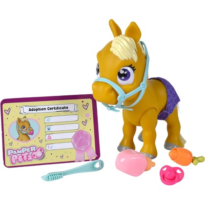 Simba Toys Игрален комплект Simba Toys Pamper Petz - Пони с памперс и изненади (105950009)