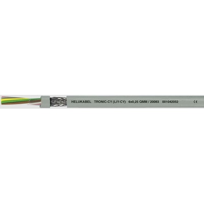 Helu 20011-500 dátový kábel LiYCY 16 x 0.14 mm² sivá 500 m