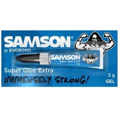Samson Super Glue gel sekundové lepidlo 3g