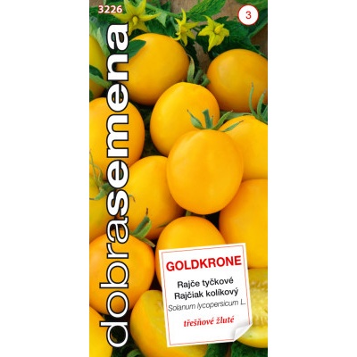 Dobrá semená Rajčiak kolíkový čerešňové - Goldkrone 40s