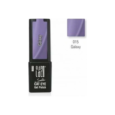 GlamLac Gel lak magnetický fialový 015 Galaxy 6 ml