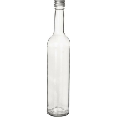 Luva sklenená fľaša s kovovým viečkom 500 ml