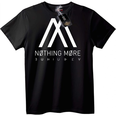 NOONEBRAND Тениска с лого на Nothing More - 6XL, White