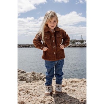 Emu Australia Детски велурени апрески Emu Australia Mauboy (K12956.Mauboy)