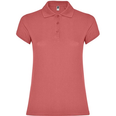 Roly Star Dámske polo tričko PO6634 Chrysanthemum Red