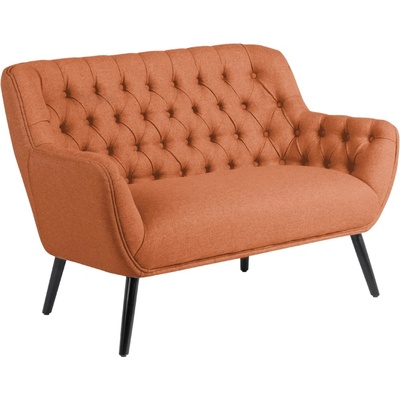 Двуместно канапе bergen - оранжев he