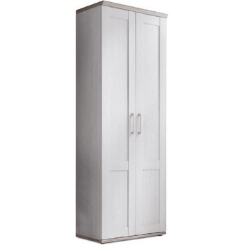 Гардероб Provensal 2D бяло и дъб сан ремо