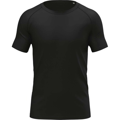 Stedman seamless sports-t st8860 / Мъжка безшевна спортна тениска - черна xl (st8860bloxl)