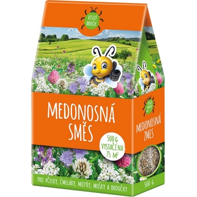 Travní směs Veselý brouček Medonosná louka 500 g