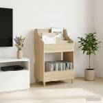 vidaXL Медийни рафтове Дъб сонома 70, 5 x 46 x 112 см (8012900)