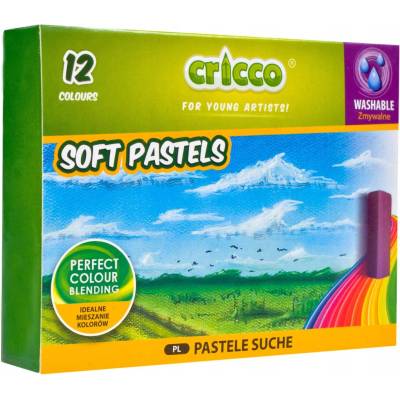 Cricco suché pastely pre deti 12 farieb