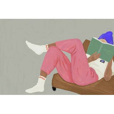 Plagát, Obraz - Cozy Reading Moment, Ute Arnold, 40 × 26.7 cm
