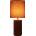 Searchlight EU22353OR - Настолна лампа GROOVE 1xE14/60W/230V бордо (SR0647)