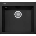 Plados Plados КУХНЕНСКА МИВКА one 56-10 560x500 ЧЕРЕН МАТ (on5610/70) Мивка за вграждане