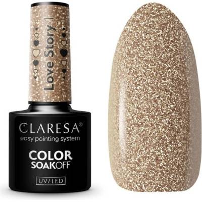 Claresa gél lak na nechty Love Story 1 5 g