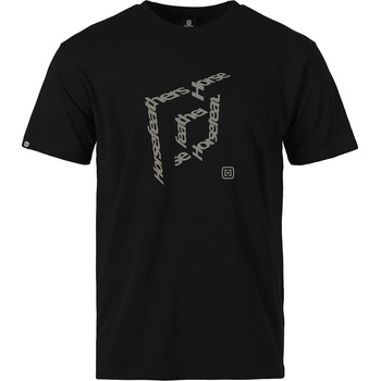 Horsefeathers Тениска Cube - black Horsefeathers | Cheren | МЪЖЕ | L