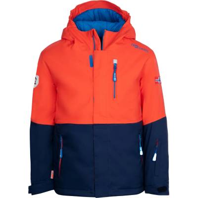 TROLLKIDS Детско ски яке Trollkids Kid's Hallingdal Jacket Winter jacket - Flame Orange / Navy - размер 92 (EU) (703-2538-0511)