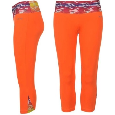 USA PRO 3/4 dámské legíny capri ORANGE
