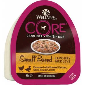 Wellness Core Dog Small Breed пиле и пате 85 г