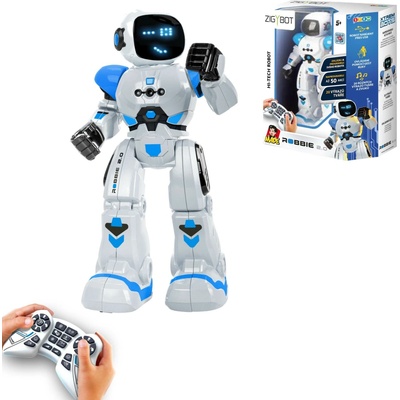 MaDe Robbie Zigybot robotický kamarád na dálkové ovládání 27 cm