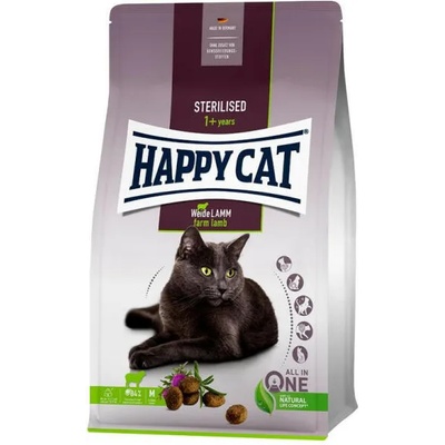 Happy Cat Supreme Fit & Well Adult Sterilised lamb 4 kg