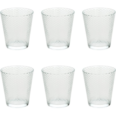 Tognana Комплект 6 стъклени чаши golf, 340 мл, прозрачно стъкло (n3585d6trasa)