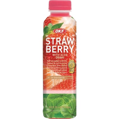OKF Strawberry Juice With Aloe 500 ml
