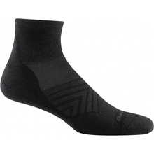 Darn Tough pánské RUN 1/4 ULTRA-LIGHTWEIGHT WITH CUSHION black