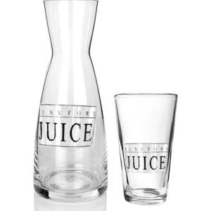  Гарафа 1 литър с чаша за сок 200 мл. juice
