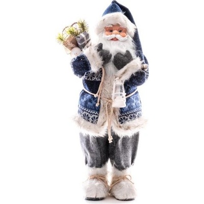 MagicHome XmSA36 Dekorácia Santa s batohom a lampášom 060 cm