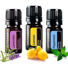 doTERRA sada esenciálních olejů Levandule Citron Máta peprná 3 x 5 ml