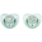 KikkaBoo Силиконови залъгалки KikkaBoo - Savanna, Mint, 0-6 месеца, 2 броя (31303010043) - ozone