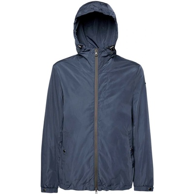 Geox LEITAN MID PARKA FAKE MEMO modrá