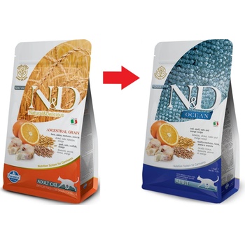 N&D Low Grain CAT Neutered Chicken & Pomegranate 1,5 kg