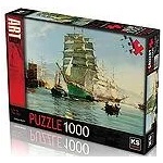 KS Games Авторски Пъзел от 1000 части - Живот в морето (64x48)