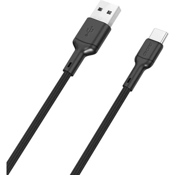Dudao L9T 5A USB-A - USB-C кабел 1 м - черен (L9T_Black)
