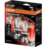 OSRAM КОМПЛЕКТ 2x LED Авто Крушки NIGHT BREAKER H4 P43t/20/19W/12V - Osram (OA0015)