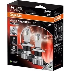 OSRAM КОМПЛЕКТ 2x LED Авто Крушки NIGHT BREAKER H4 P43t/20/19W/12V - Osram (OA0015)