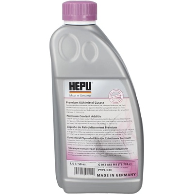 HEPU Антифриз hepu p999 g13 Червен 1.5 литра