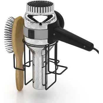 Tekno-Tel Поставка за сешоар tekno tel dm-262b черен мат (9999150055)