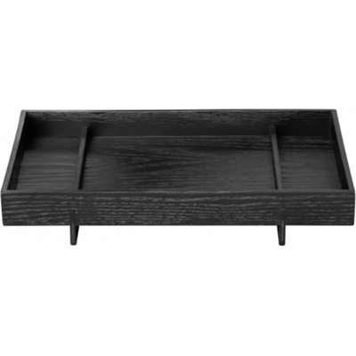 BLOMUS Дървена табла / поднос ABENTO, 18х30 см - цвят черeн (BLOMUS 64438)